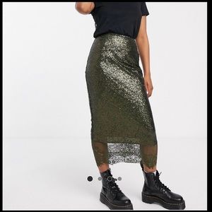 Sequins skirt